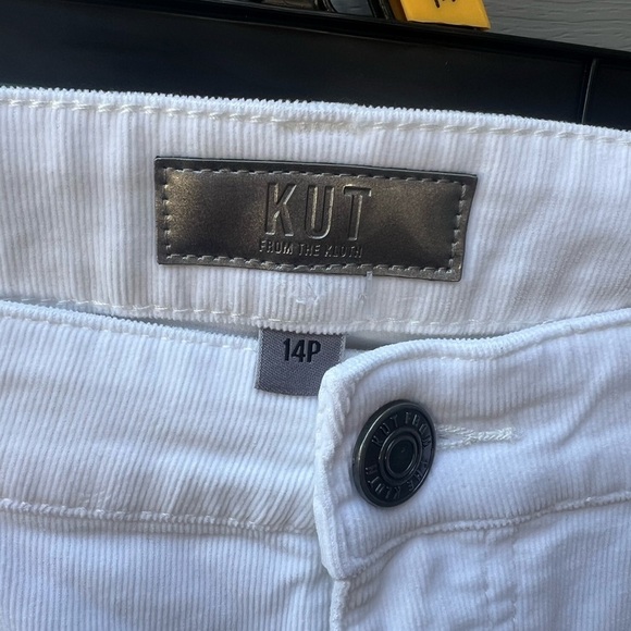 KUT from the Kloth Women's Petite Karen Baby Bootcut in Corduroy Size 14P - Picture 3 of 12
